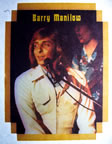 barry manilow vintage 1970's t-shirt iron-on